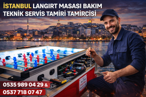İstanbul Bar ve Kafeler İçin Langırt Masası Kurulumu, Kiralama ve Teknik Servis Hizmetleri