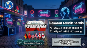 İstanbul PlayStation Salonları İçin Langırt Masası Tamiri ve Garantili İkinci El Langırt Sat